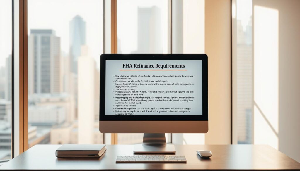 fha refinance requirements